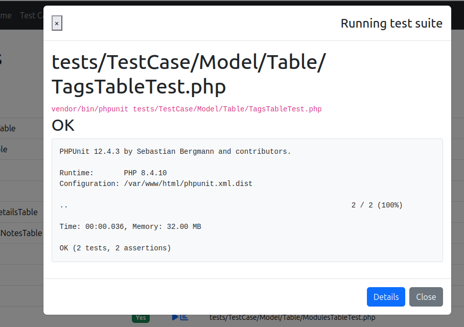 tests